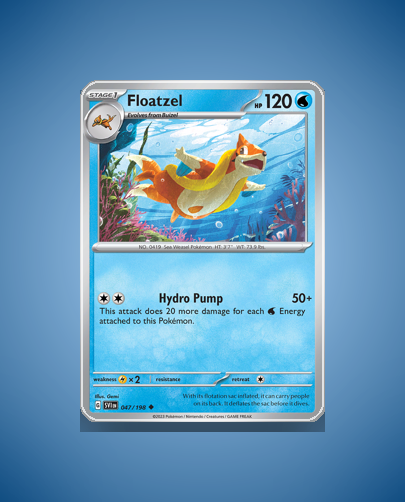 Collector’s Guide: Floatzel (Scarlet Violet #47)
