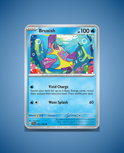 Collector’s Guide: Bruxish (Scarlet Violet #51)