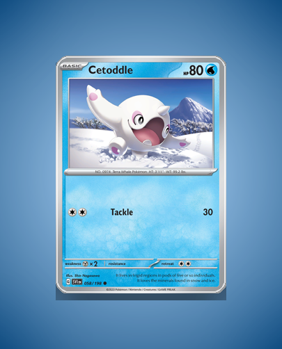 Collector’s Guide: Cetoddle (Scarlet Violet #58)