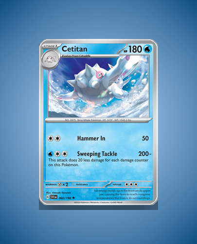 Collector’s Guide: Cetitan (Scarlet Violet #60)