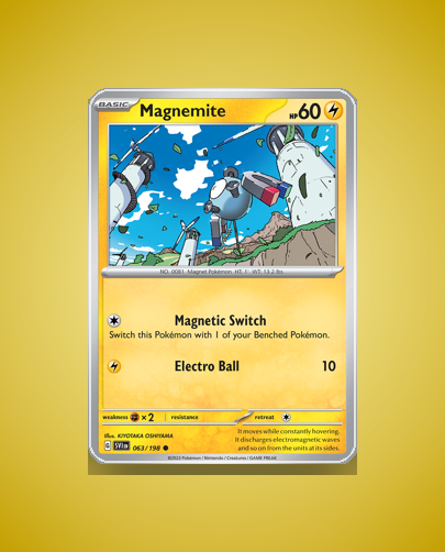 Collector’s Guide: Magnemite (Scarlet Violet #63)