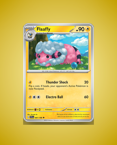 Collector’s Guide: Flaaffy (Scarlet Violet #67)