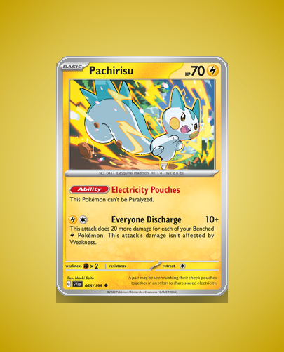 Collector’s Guide: Pachirisu (Scarlet Violet #68)