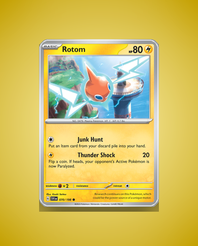 Collector’s Guide: Rotom (Scarlet Violet #70)