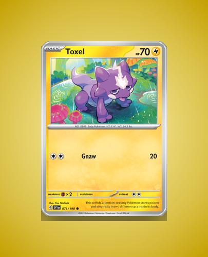 Collector’s Guide: Toxel (Scarlet Violet #71)