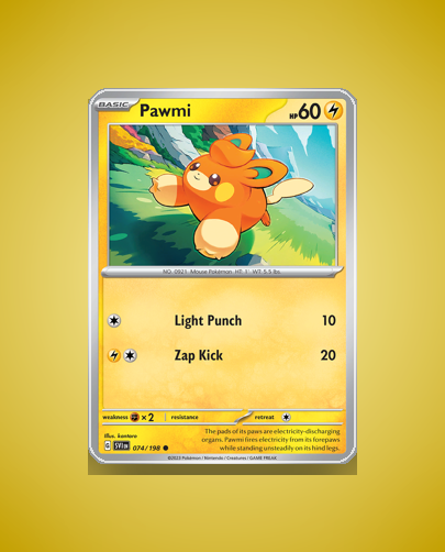 Collector’s Guide: Pawmi (Scarlet Violet #74)