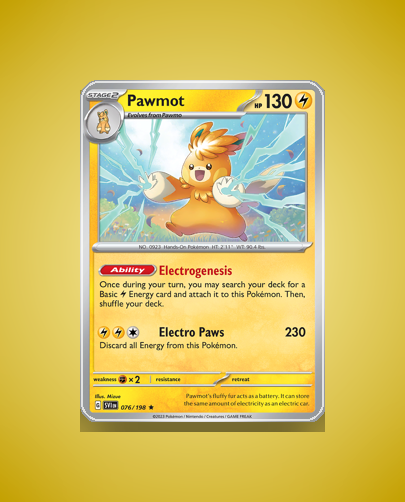 Collector’s Guide: Pawmot (Scarlet Violet #76)