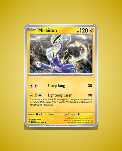 Collector’s Guide: Miraidon (Scarlet Violet #80)