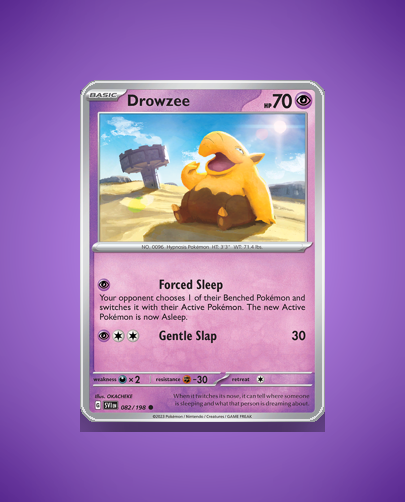 Collector’s Guide: Drowzee (Scarlet Violet #82)