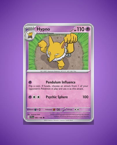 Collector’s Guide: Hypno (Scarlet Violet #83)