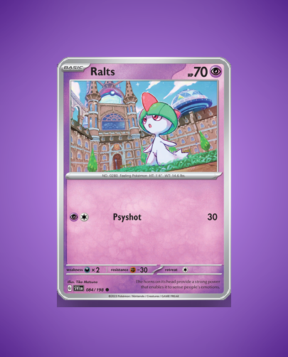 Collector’s Guide: Ralts (Scarlet Violet #84)