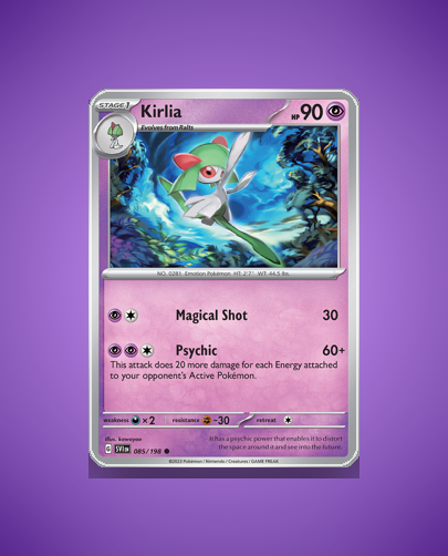 Collector’s Guide: Kirlia (Scarlet Violet #85)