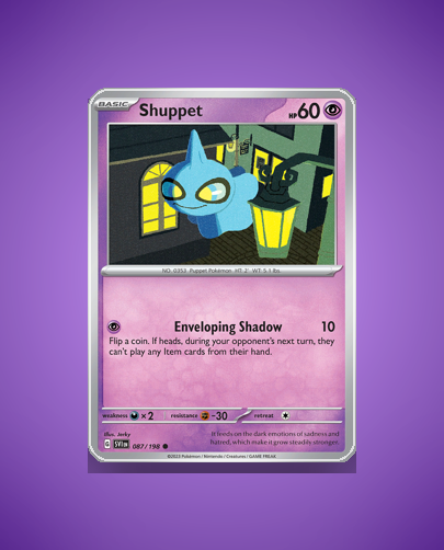 Collector’s Guide: Shuppet (Scarlet Violet #87)