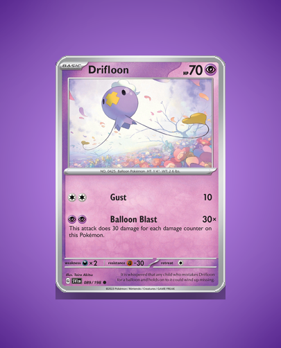 Collector’s Guide: Drifloon (Scarlet Violet #89)