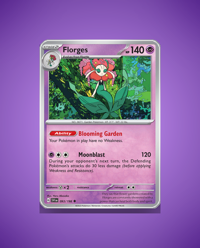 Collector’s Guide: Florges (Scarlet Violet #93)