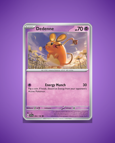 Collector’s Guide: Dedenne (Scarlet Violet #94)