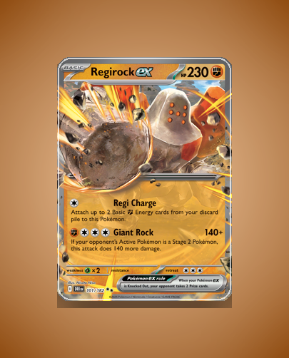 Collector’s Guide: Regirock ex (Destined Rivals #101)