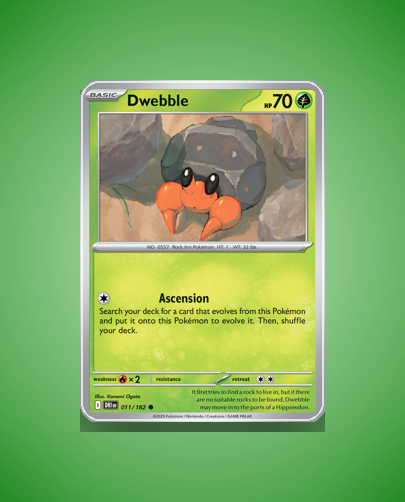 Collector’s Guide: Dwebble (Destined Rivals #11)