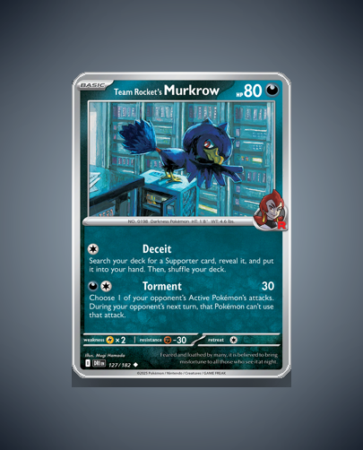 Collector’s Guide: Team Rocket’s Murkrow (Destined Rivals #127)