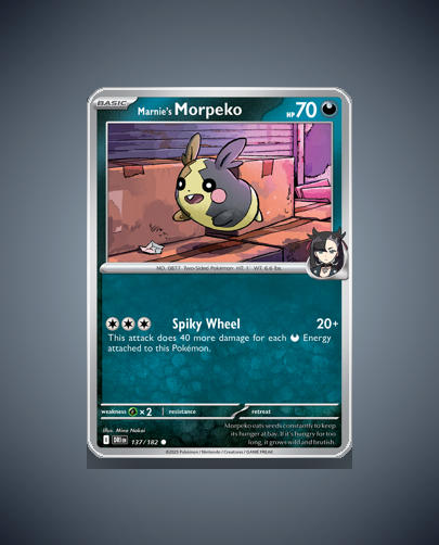 Collector’s Guide: Marnie’s Morpeko (Destined Rivals #137)