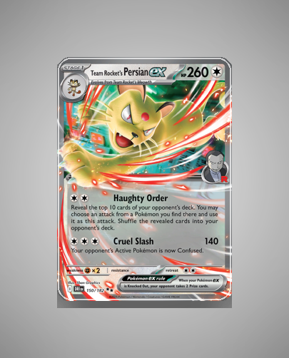 Collector’s Guide: Team Rocket’s Persian ex (Destined Rivals #150)