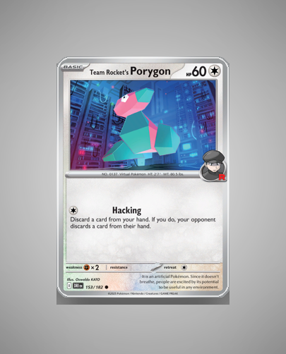 Collector’s Guide: Team Rocket’s Porygon (Destined Rivals #153)