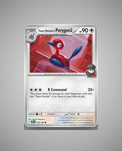 Collector’s Guide: Team Rocket’s Porygon2 (Destined Rivals #154)