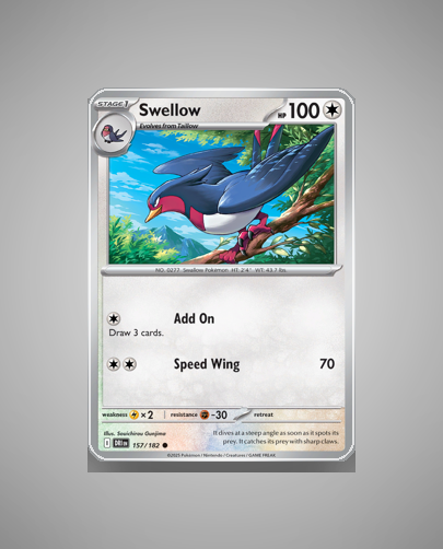 Collector’s Guide: Swellow (Destined Rivals #157)