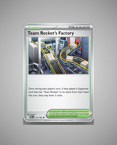 Collector’s Guide: Team Rocket’s Factory (Destined Rivals #173)
