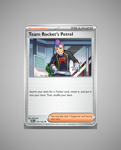 Collector’s Guide: Team Rocket’s Petrel (Destined Rivals #176)