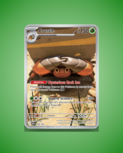 Collector’s Guide: Crustle (Destined Rivals #186)