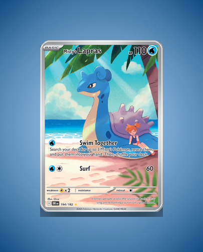 Collector’s Guide: Misty’s Lapras (Destined Rivals #194)