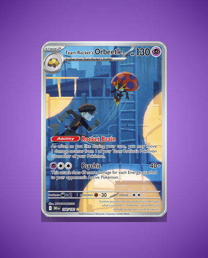 Collector’s Guide: Team Rocket’s Orbeetle (Destined Rivals #198)
