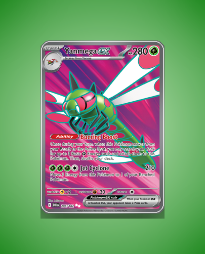 Collector’s Guide: Yanmega ex (Destined Rivals #206)