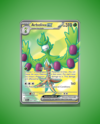 Collector’s Guide: Arboliva ex (Destined Rivals #207)