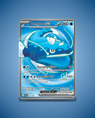 Collector’s Guide: Dondozo ex (Destined Rivals #211)