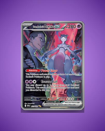Collector’s Guide: Team Rocket’s Mewtwo ex (Destined Rivals #231)
