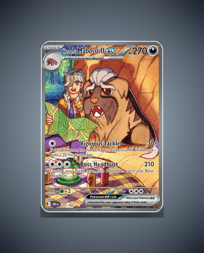 Collector’s Guide: Arven’s Mabosstiff ex (Destined Rivals #235)