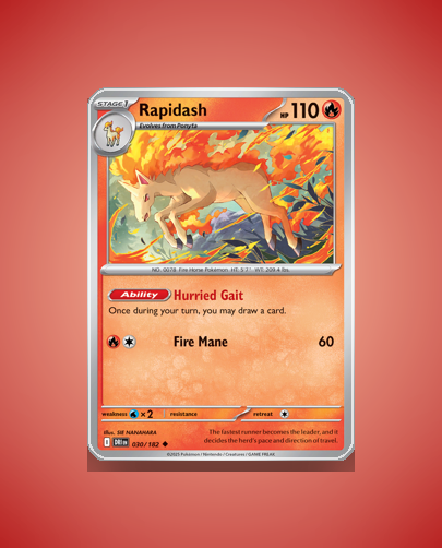 Collector’s Guide: Rapidash (Destined Rivals #30)
