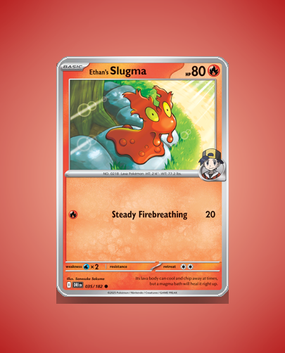 Collector’s Guide: Ethan’s Slugma (Destined Rivals #35)
