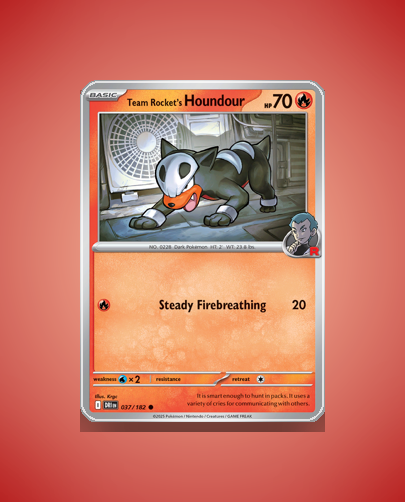Collector’s Guide: Team Rocket’s Houndour (Destined Rivals #37)