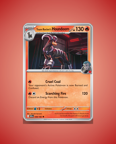 Collector’s Guide: Team Rocket’s Houndoom (Destined Rivals #38)