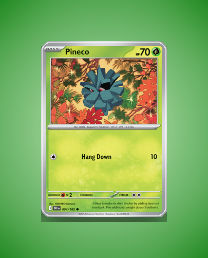 Collector’s Guide: Pineco (Destined Rivals #4)