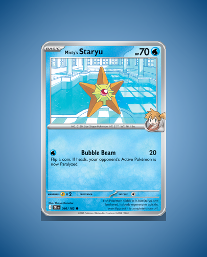 Collector’s Guide: Misty’s Staryu (Destined Rivals #46)