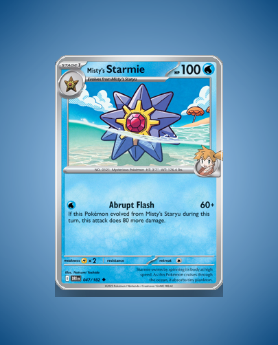 Collector’s Guide: Misty’s Starmie (Destined Rivals #47)