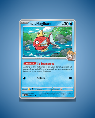 Collector’s Guide: Misty’s Magikarp (Destined Rivals #48)