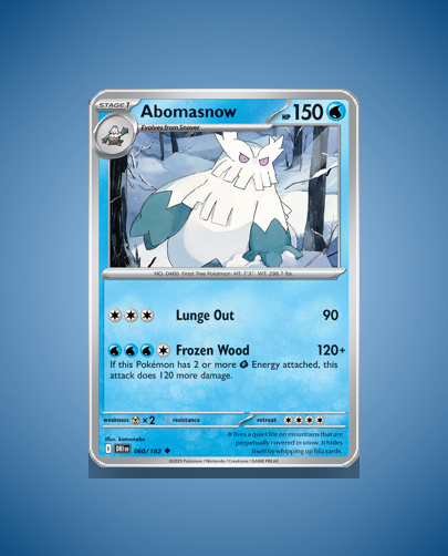 Collector’s Guide: Abomasnow (Destined Rivals #60)