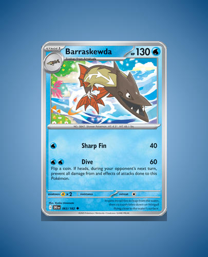 Collector’s Guide: Barraskewda (Destined Rivals #63)