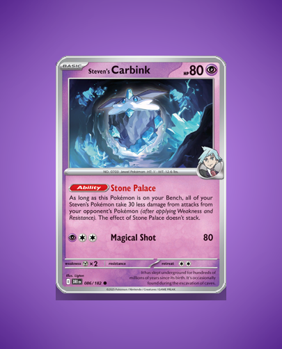 Collector’s Guide: Steven’s Carbink (Destined Rivals #86)