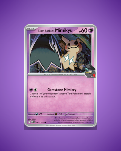 Collector’s Guide: Team Rocket’s Mimikyu (Destined Rivals #87)